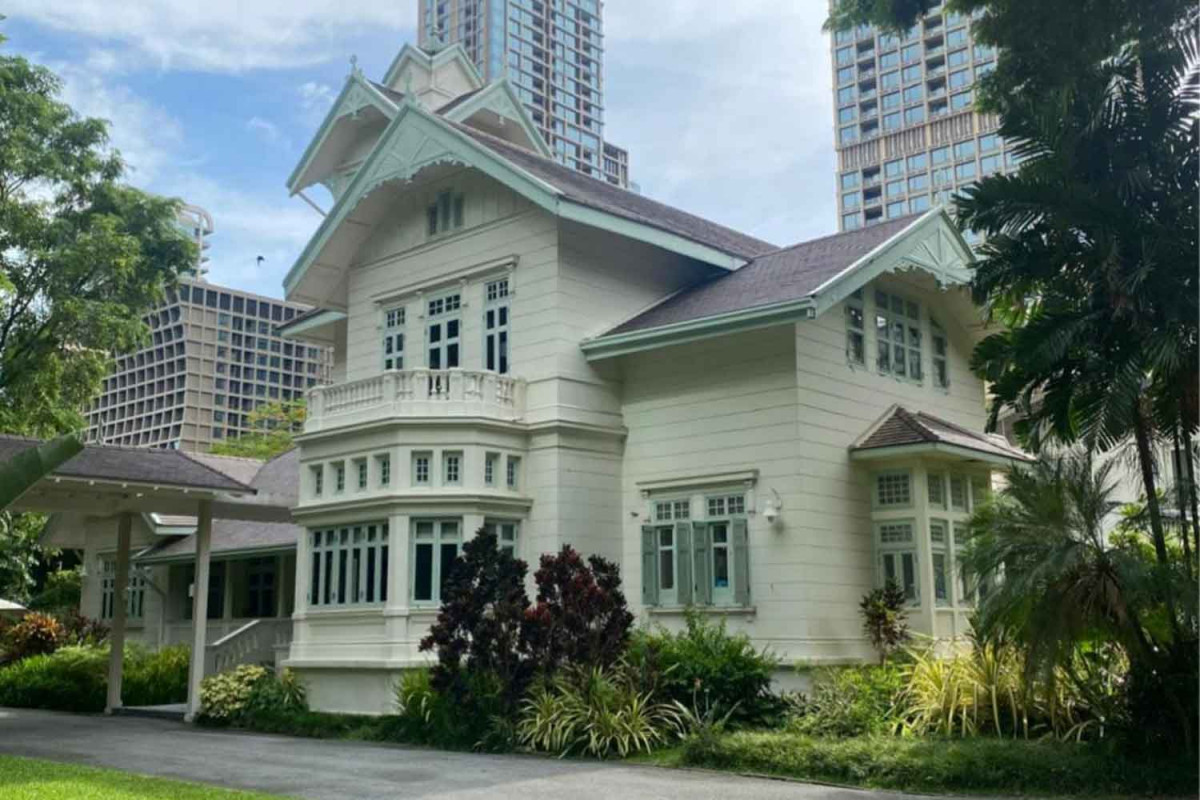 Heritage architecture is a feature of the former Dutch Embassy compound. Image: Ellen Boonstra.