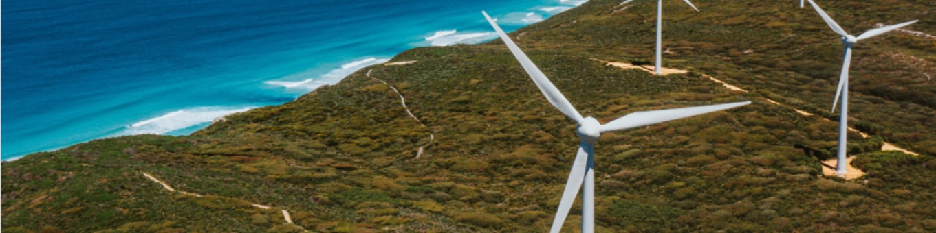 RSK Australia and Edge Impact are at the advisory and engineering cutting edge of green energy, such as this seaside wind farm. Image-RESK Australia.