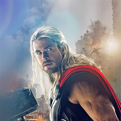 Chris Hemsworth as Thor. Image: Marvel.