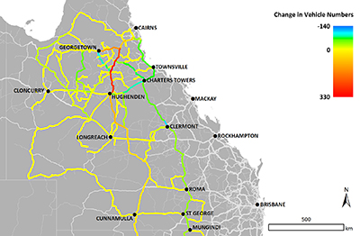 CSIRO's Hann Highway cattle re-routing plan will save millions of dollars in transport costs.
