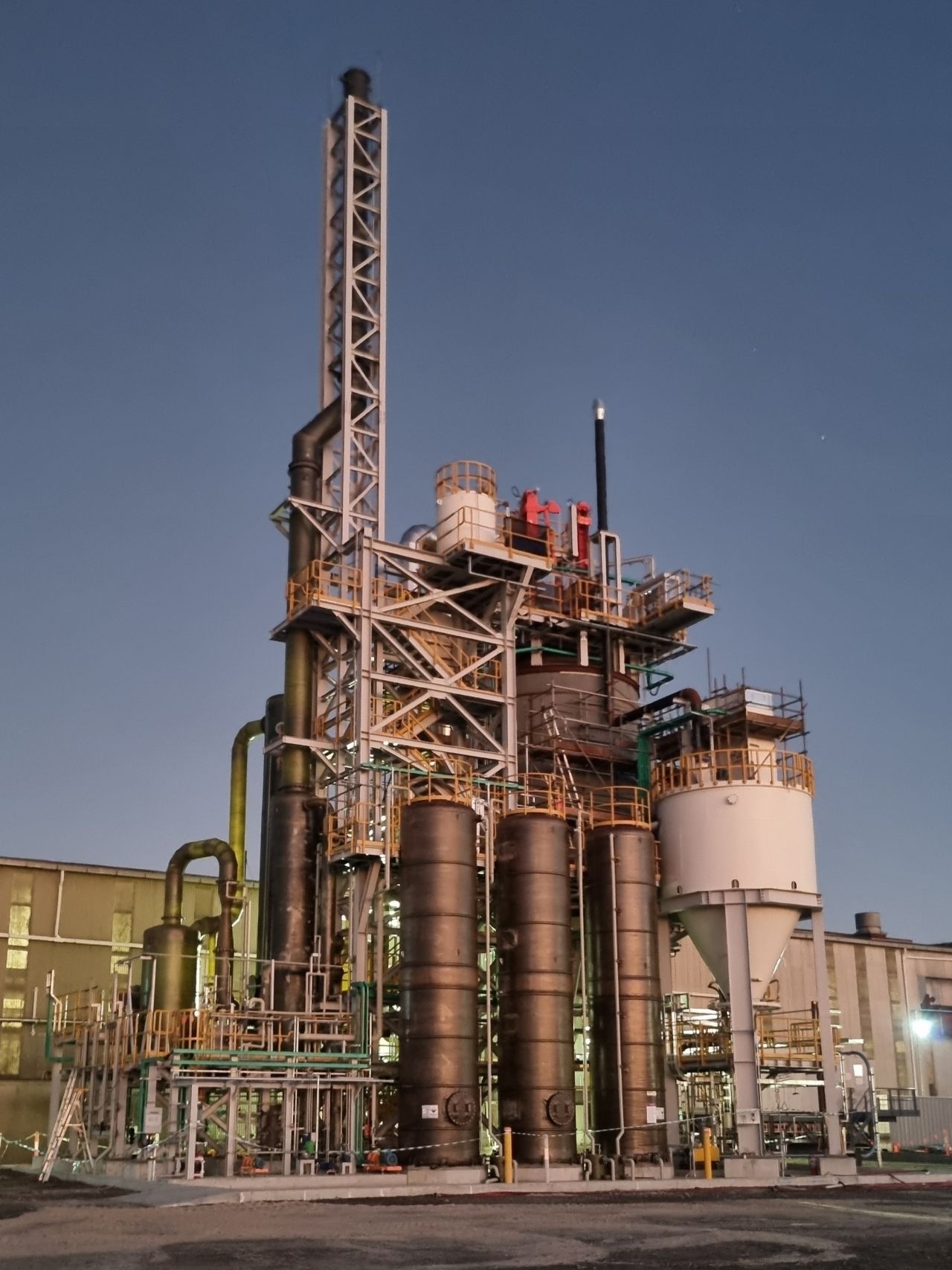 Latrobe Magnesium's spray roaster system demonstration plant has successfully produced magnesium and other rare metals at its Hazelwood North Victoria plant, 150km from Melbourne. Image: supplied.