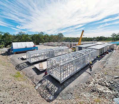 Hutchinson is a leader in modular construction.