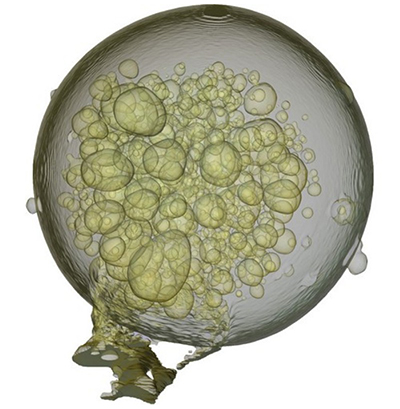 The Ceramisphere micro-encapsulation system at work. Image: ANSTO.