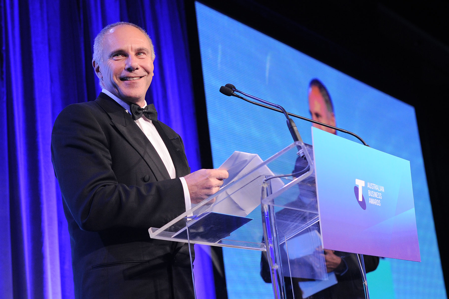 Tony Nash's Booktopia has collected a string of Telstra Business and other awards in recent years. Image: Telstra Business.