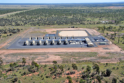 Moranbah North coal gas power station, engineered by Clarke Energy.