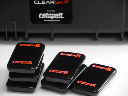 World-leading ClearSky Catapult Sports performance tracking systems, developed through the CSIRO.
