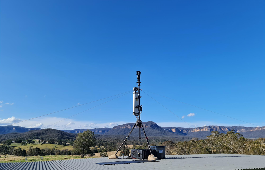 Droneshield testing facility in regional NSW. Image: DroneShield.