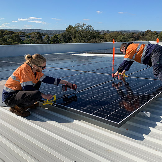 Tindo Australian-made solar panel systems are 200 times more reliable than the global average. That is: Tindo has a failure rate of 1-in-200,00 units compared with the global average of 1-in-1000. Image: Tindosolar.com.au