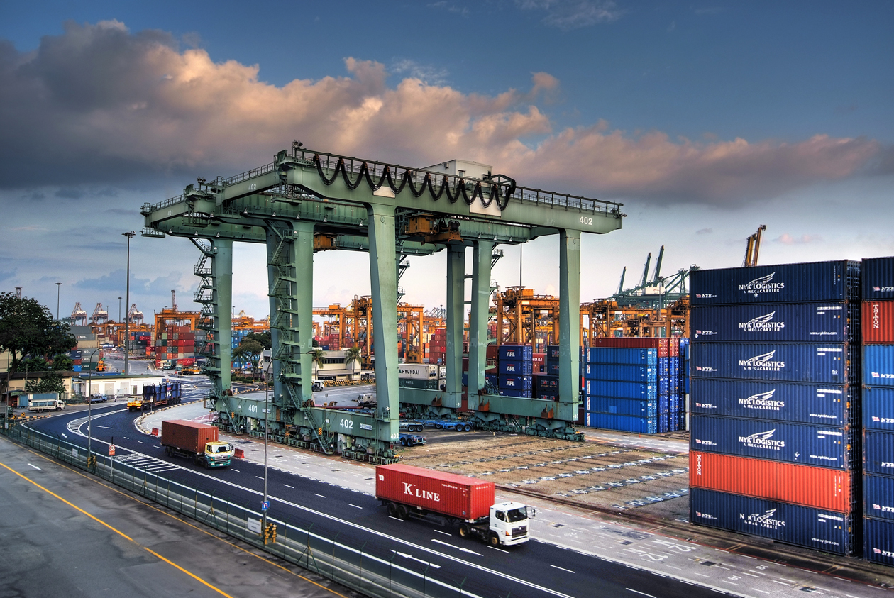 Port of Singapore. Image: Wikimedia Commons